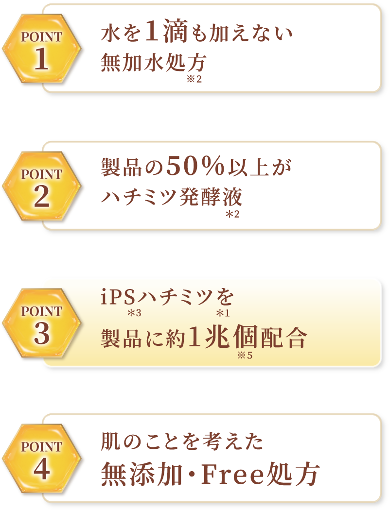 石油系洗浄成分ゼロ&無添加・Free